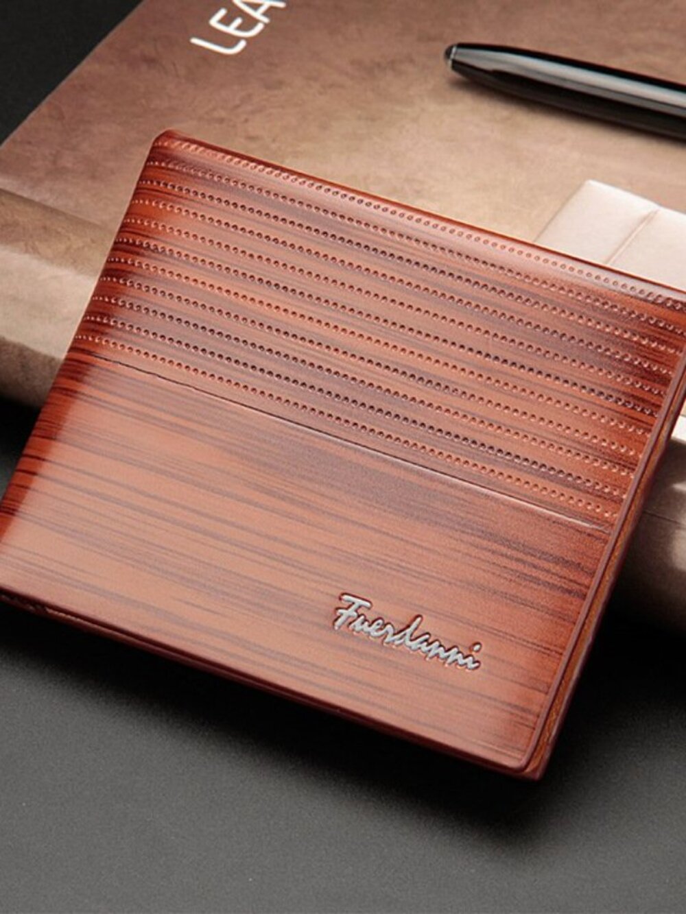 Fuerdanni Milan Wallet - Light Brown